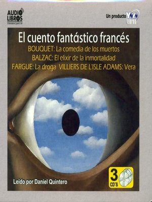 cover image of El Cuento Fantastico Frances